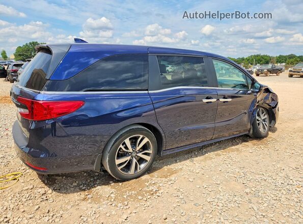 5FNRL6H89PB025177 2023 HONDA ODYSSEY Blue Trasero derecho