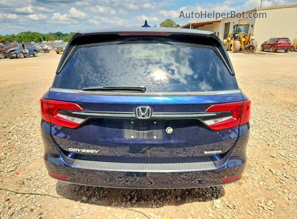 5FNRL6H89PB025177 2023 HONDA ODYSSEY Blue Vista trasera