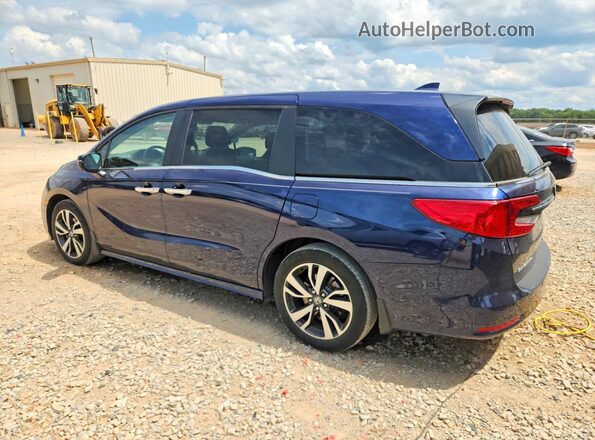 5FNRL6H89PB025177 2023 HONDA ODYSSEY Blue Trasero izquierdo