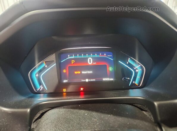 5FNRL6H89RB027322 2024 HONDA ODYSSEY Black ხელსაწყოთა პანელის ხედი