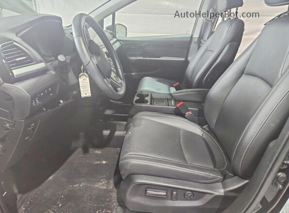 5FNRL6H89RB027322 2024 HONDA ODYSSEY Black წინა სალონის ხედი