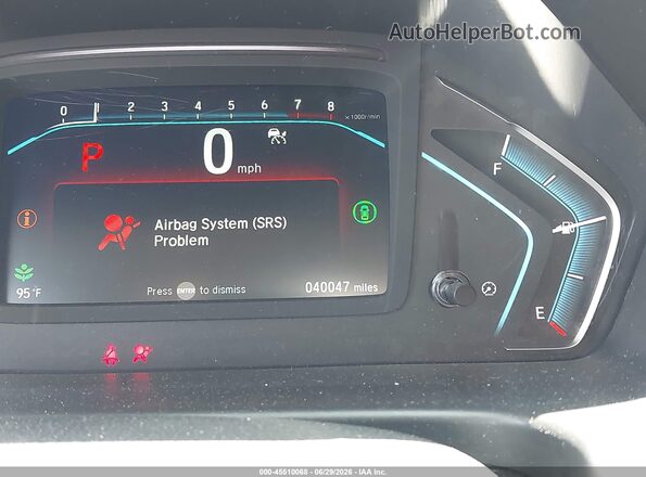 5FNRL6H89RB061373 2024 HONDA ODYSSEY Gray Հետևի նստատեղերի տեսք