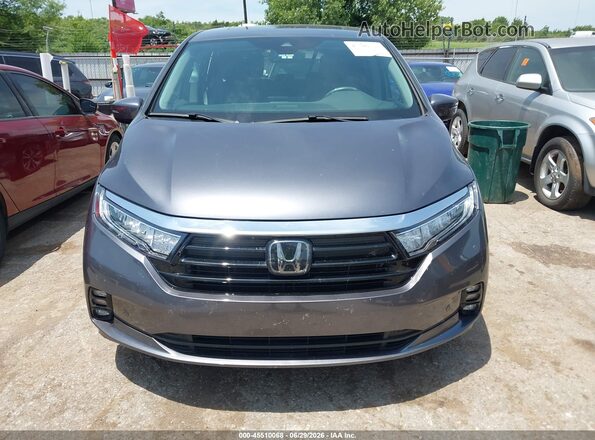 5FNRL6H89RB061373 2024 HONDA ODYSSEY Gray Սարքավորումների վահանակի տեսք