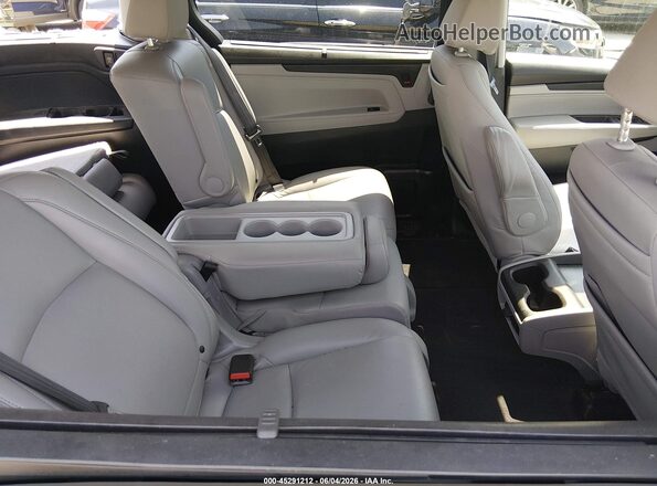 5FNRL6H8XJB037278 2018 HONDA ODYSSEY Blue Widok naklejki z numerem VIN