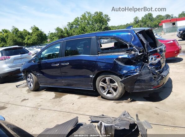 5FNRL6H8XJB037278 2018 HONDA ODYSSEY Blue 