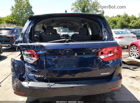 5FNRL6H8XJB037278 2018 HONDA ODYSSEY Blue 