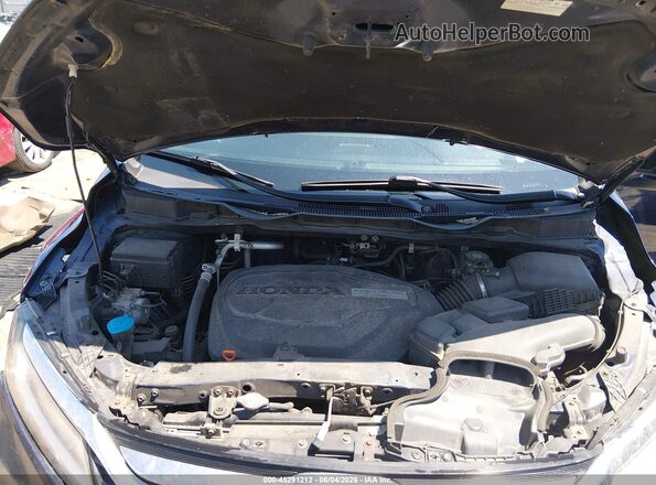 5FNRL6H8XJB037278 2018 HONDA ODYSSEY Blue Widok z tyłu