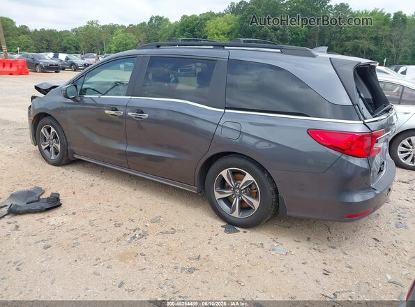 5FNRL6H8XJB040391 2018 HONDA ODYSSEY Gray Tył lewy