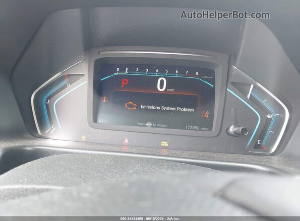 5FNRL6H8XJB040391 2018 HONDA ODYSSEY Gray Widok tylnych siedzeń