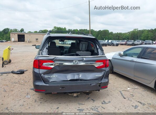 5FNRL6H8XJB040391 2018 HONDA ODYSSEY Gray Widok z przodu