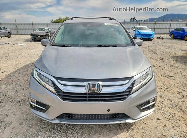 5FNRL6H8XKB078107 2019 HONDA ODYSSEY Silver Vista frontal