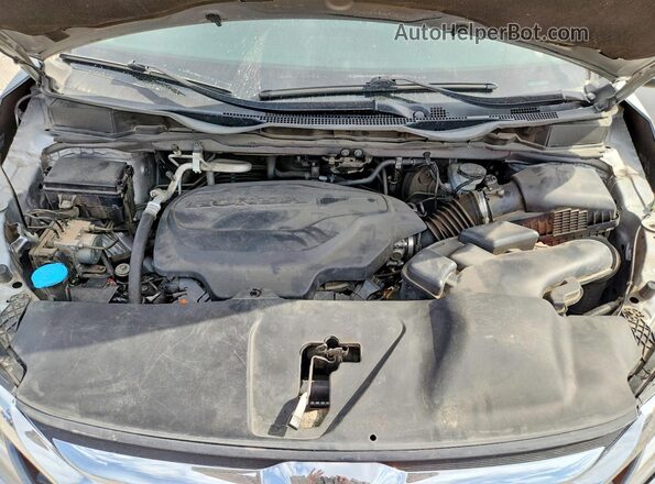 5FNRL6H8XKB078107 2019 HONDA ODYSSEY Silver Vista del compartimento del motor