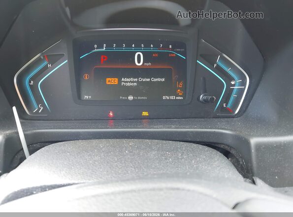 5FNRL6H8XLB040488 2020 HONDA ODYSSEY Gray უკანა სავარძლების ხედი