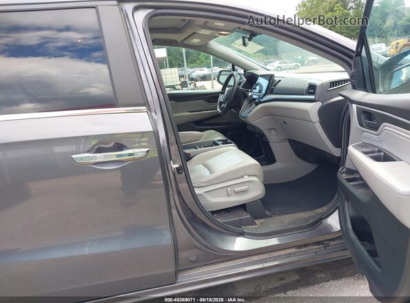 5FNRL6H8XLB040488 2020 HONDA ODYSSEY Gray წინა სალონის ხედი