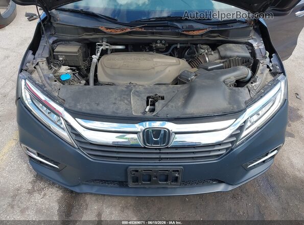 5FNRL6H8XLB040488 2020 HONDA ODYSSEY Gray უკანა ხედი