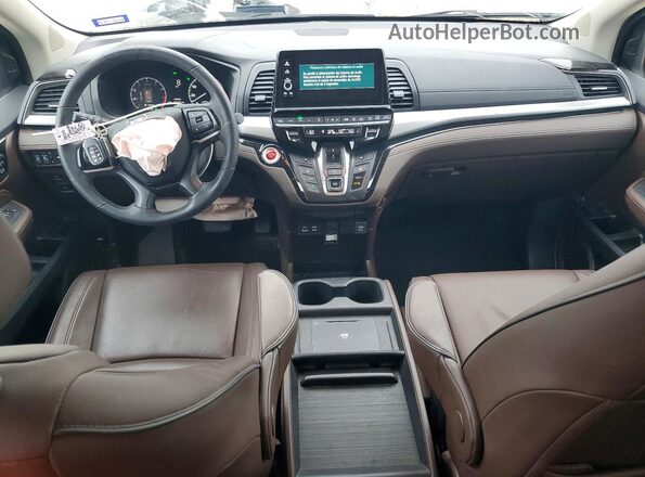 5FNRL6H8XSB064658 2025 HONDA ODYSSEY White წინა პანელის ხედი