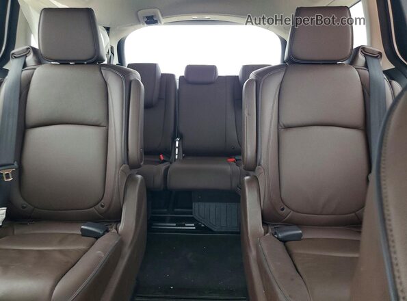 5FNRL6H8XSB064658 2025 HONDA ODYSSEY White უკანა სავარძლების ხედი
