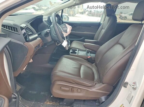 5FNRL6H8XSB064658 2025 HONDA ODYSSEY White წინა სალონის ხედი
