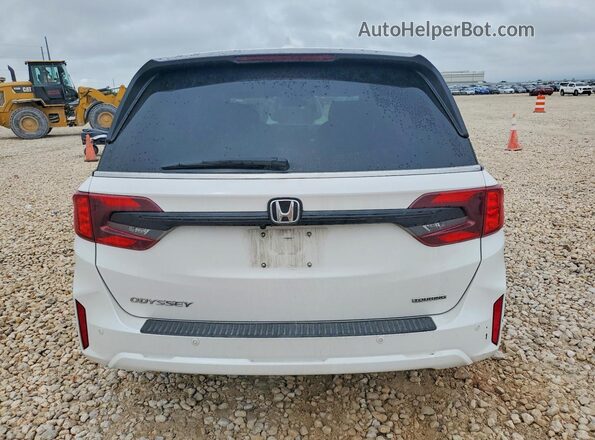 5FNRL6H8XSB064658 2025 HONDA ODYSSEY White უკანა ხედი