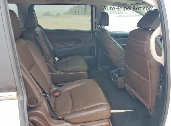 5FNRL6H8XSB064658 2025 HONDA ODYSSEY White უკანა სალონის ხედი