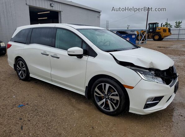 5FNRL6H90JB109310 2018 HONDA ODYSSEY White 