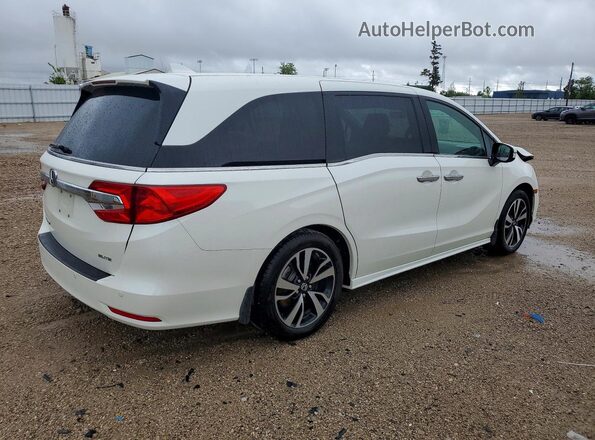 5FNRL6H90JB109310 2018 HONDA ODYSSEY White 