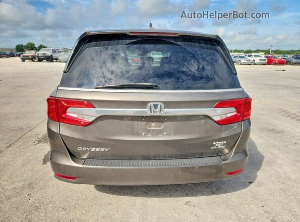 5FNRL6H90KB112001 2019 HONDA ODYSSEY Brown უკანა ხედი