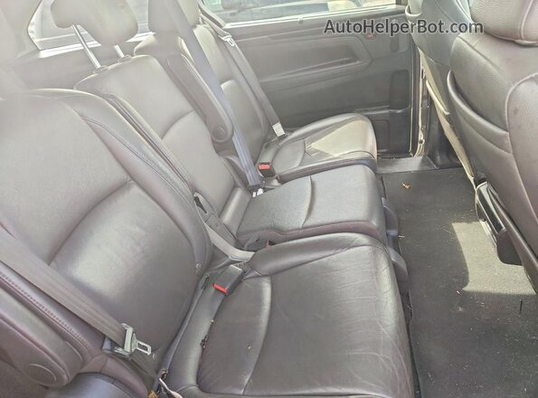 5FNRL6H90KB112001 2019 HONDA ODYSSEY Brown უკანა სალონის ხედი