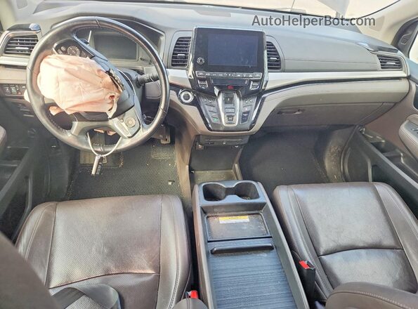5FNRL6H90KB112001 2019 HONDA ODYSSEY Brown წინა პანელის ხედი
