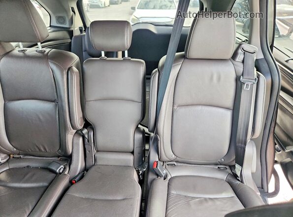 5FNRL6H90KB112001 2019 HONDA ODYSSEY Brown უკანა სავარძლების ხედი