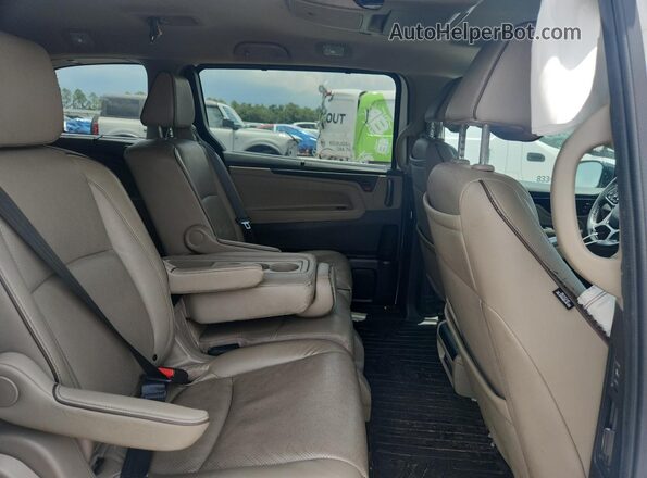 5FNRL6H90MB009969 2021 HONDA ODYSSEY White უკანა სალონის ხედი
