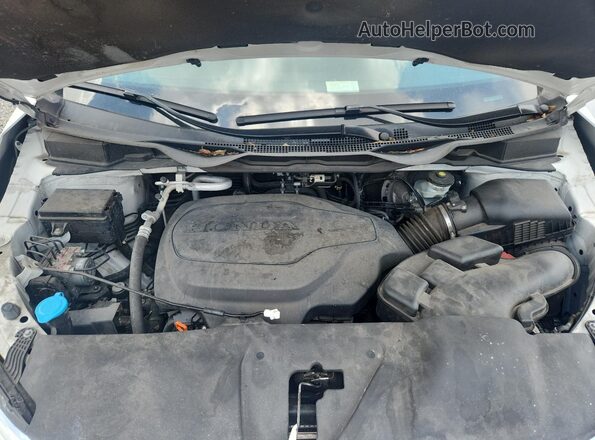 5FNRL6H90MB009969 2021 HONDA ODYSSEY White ძრავის განყოფილების ხედი