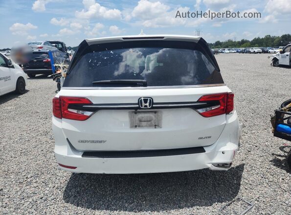 5FNRL6H90MB009969 2021 HONDA ODYSSEY White უკანა ხედი