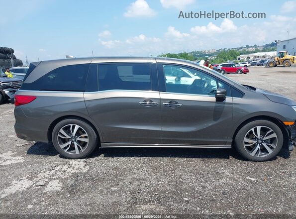 5FNRL6H91LB025399 2020 HONDA ODYSSEY Gray Սալոնի հետևի տեսք