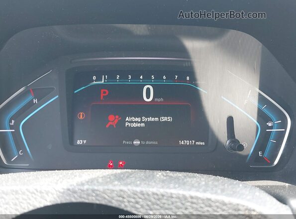 5FNRL6H91LB025399 2020 HONDA ODYSSEY Gray 