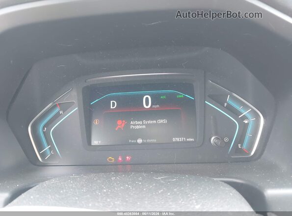 5FNRL6H91LB050979 2020 HONDA ODYSSEY Black უკანა სავარძლების ხედი