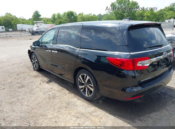5FNRL6H91LB050979 2020 HONDA ODYSSEY Black უკანა მარცხენა