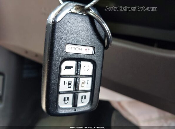 5FNRL6H91LB050979 2020 HONDA ODYSSEY Black წინა პანელის ხედი