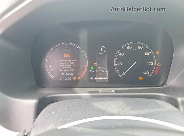 5FNRL6H91SB028317 2025 HONDA ODYSSEY Синий Вид щитка приборов