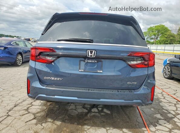 5FNRL6H91SB028317 2025 HONDA ODYSSEY Синий Вид сзади