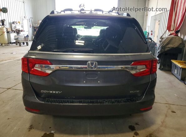 5FNRL6H92JB001173 2018 HONDA ODYSSEY Gray უკანა ხედი