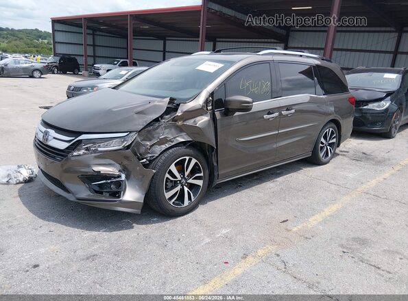 5FNRL6H92KB067921 2019 HONDA ODYSSEY Серый Передняя левая четверть