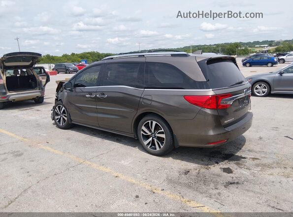 5FNRL6H92KB067921 2019 HONDA ODYSSEY Серый Задняя левая четверть