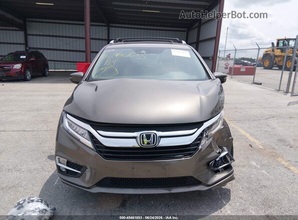 5FNRL6H92KB067921 2019 HONDA ODYSSEY Серый Вид щитка приборов