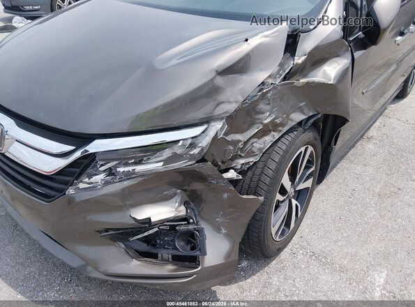 5FNRL6H92KB067921 2019 HONDA ODYSSEY Серый Вид спереди