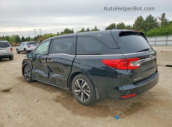 5FNRL6H92KB077414 2019 HONDA ODYSSEY Black Հետևի ձախ