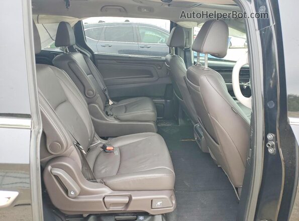 5FNRL6H92KB077414 2019 HONDA ODYSSEY Black Սալոնի հետևի տեսք