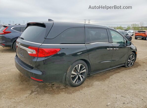 5FNRL6H92KB077414 2019 HONDA ODYSSEY Black Հետևի աջ