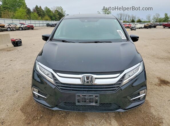 5FNRL6H92KB077414 2019 HONDA ODYSSEY Black Դիմացի տեսք