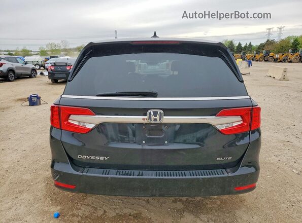 5FNRL6H92KB077414 2019 HONDA ODYSSEY Black Հետևի տեսք